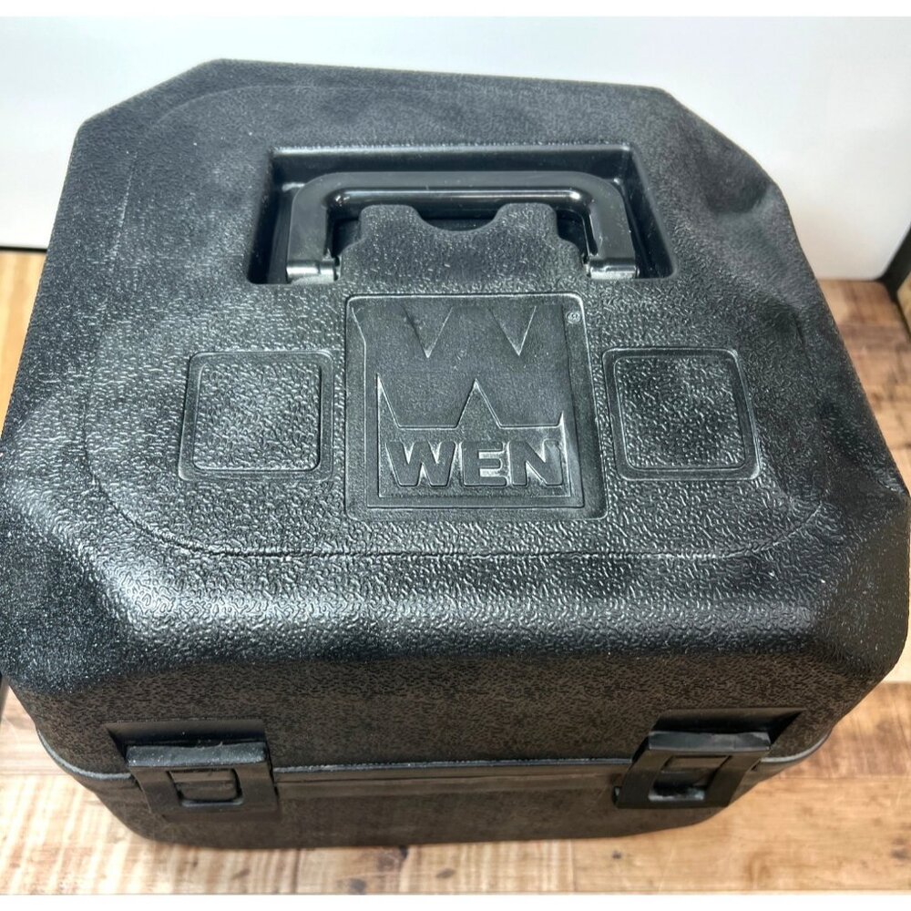 WEN 10-Inch Random Orbital Waxer With Accessories & Carry Case # 10pmc 14 Pads